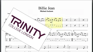 Billie Jean Trinity Grade 1 Bass