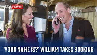 Prince William picks up phone for unsuspecting customer