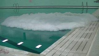 Slow Motion Study of the Liquid Nitrogen Cloud