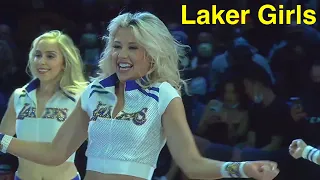 Laker Girls (Los Angeles Lakers Dancers) - NBA Dancers - 1/9/2022 1st QTR dance performance