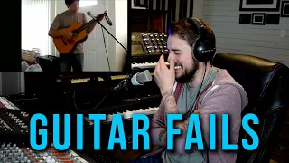 Musician Reacts - Top Guitar Fails