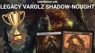 EARN YOUR STRIPES! Legacy Varolz the Scar-Striped Dreadnought Shadow Scam! Undefeated 5-0 Trophy MTG