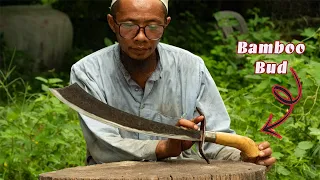 He has incredible skill - How to forge a Chinese Dao using a few modern tools