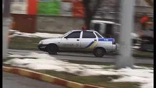 *RARE* Old traffic police responding with Wail siren