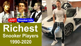 10 Richest Snooker Players Since 1990 to 2020