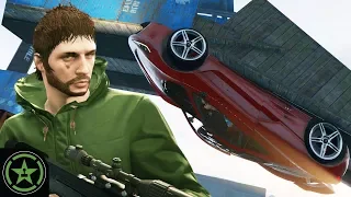 Let's Play  - GTA V - Stunters VS Snipers with Buckley and Lazarbeam