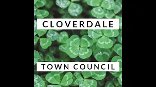 Cloverdale Town Council Meeting - November 11th, 2020