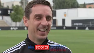 "An English word & just stick an O on it" - Gary Neville on communicating with his Valencia players