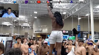 JiDion: Shirtless Protest Inside Best Buy! Reaction!