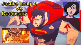 Justice League VS Doomsday Part1 DCAMU Most Brutal Fight! | The Death Of Superman