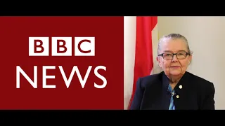 President Ivonka Survilla on BBC, 22 August 2020