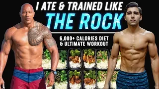 I Tried Dwayne "THE ROCK" Johnson's DIET And Workout