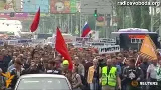 Донецькі шахтарі вимагають відведення українського війська