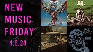 PREVIEW: New Music Friday - New Rock and Metal Releases 4-5-24