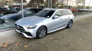 Mercedes C-Klasse T-Modell Hightech Silber Metallic | Autohaus Sand Jensen Flensburg