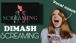 Vocal coach reacts to Dimash- “screaming”