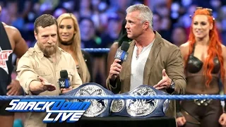 The new SmackDown Tag Team and Women's Titles are unveiled: SmackDown Live, Aug. 23, 2016