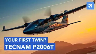 Is Tecnam P2006T The Most Efficient And Cheap Light Twin Plane?