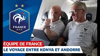 Le voyage vers Andorre avec les Bleus, Equipe de France, FFF 2019