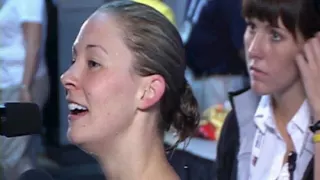 Women 100 Breast Final Megan Jendrick and Jessica Hardy