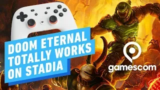 Doom Eternal on Stadia: Hands-on Impression - Gamescom 2019