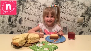 💖 Настя готовит Шарлотку-пирог с яблочками! 💖 Nastya is preparing apple pie! 💖 Vlog/Влог