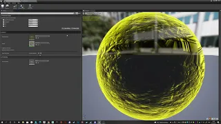 UE4,UE5. Простейший материал с нодой Fresnel.