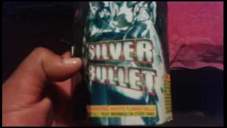 Silver bullet and dark buster 7 shots boomer fireworks