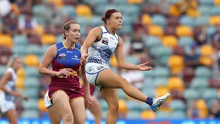 AFLW: North Melbourne Tasmanian Kangaroos v Brisbane Lions match highlights (Round 8, 2021)