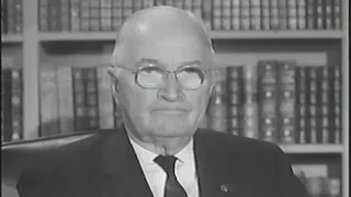 MP2002-218 Former President Truman Discusses How American Farmers Could Feed the World's Hungry