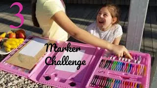 3 MARKER CHALLENGE the best |3 МАРКЕР ЧЕЛЛЕНДЖ лучшее | EVABELLAV