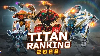 New Updated TITAN RANKING Which One Is WORTH Getting??? | War Robots Max Level Gameplay & Guide WR