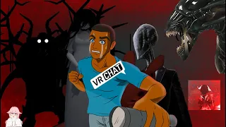 VRChat | MrTerrible Gamer getting scared compilation