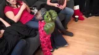 Christmas Day (2012)  Incredible Hulk!!! SMASH!!!!