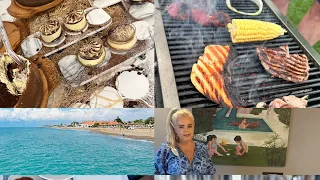 Lara Barut Turkey Vlog | BBQ | Sandal | Kids Areas | Italian night #vlog #lara