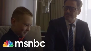 Iron Man Makes A Special Delivery | msnbc