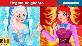 Regina de gheata ❄ Frozen In Romanian 🍁 WOA Fairy Tales Romanian