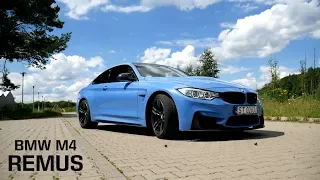 BMW M4 with REMUS exhaust