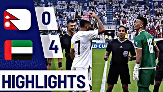 Nepal Vs UAE Full Match Highlights | FIFA World Cup Qualifiers 2023