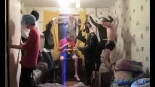 Harlem Shake в общаге! Ржака!