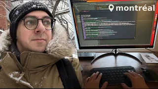 winter break in *MONTREAL* | A Day In The Life of a Software Engineer (ep.01)