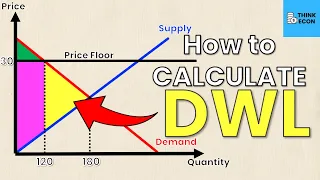 How to Calculate Deadweight Loss (with a Price Floor) | Think Econ