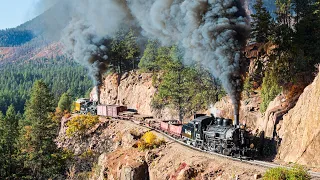 Rio Grande K-28 Mid Train Helper to Silverton Part 1