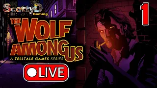 🔴LIVE The Wolf Among Us, Part 1 / Episode 1 (Full Game Blind)