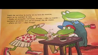 Froggy va a escuela