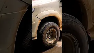 Toyota Hilux 4x4 18 inch Tyres  changed 🔥🔥🔥