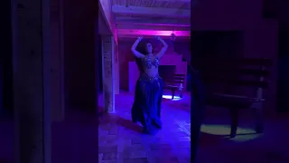 Anya Yudina belly dance - Minsk party tabla