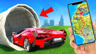 3781 IQ VERSTECK mit LAMBO! (GTA 5 Hide & Seek)