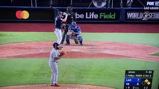 Crazy Ending to Game 4 - 2020 World Series