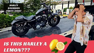 It Will Not Start!! | Problems With My New Harley Davidson Forty-Eight